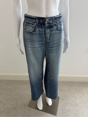 rag & bone Faux Blue Jeans printed sweatpants